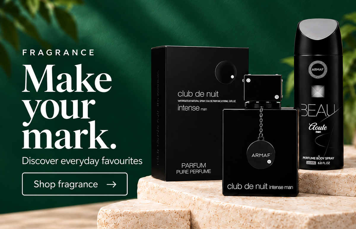 Fragrance collection at RUBNIC