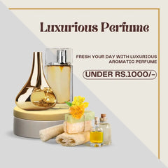 Affordable perfumes collection under Rs.1000 featuring Bella Vita, Yardley London, Skinn by Titan, and Fastrack scents