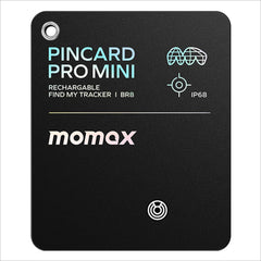 Rubnic collection – MOMAX PINCARD PRO MINI Key Finder Tracking Device Anti-Lost Tracker for iOS, Support Wireless Charging