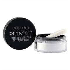 Setting Spray & Powder collection – Swiss Beauty Primer Mattifying Setting Powder With Spf 15