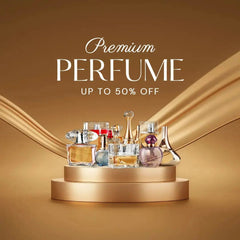 Wedding Perfume Collection featuring elegant Ajmal and MARYAJ fragrances in luxurious bottles