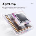 GM-362 RIC Invisible Hearing Aid Rechargeable Behind-the-Ear 16-Channel Digital Voice Sound Amplifier with Charging Case for Elderly