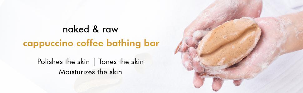 MCaffeine Cappuccino Bathing Bar 100g - Moisturizing Coffee