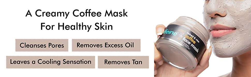 mCaffeine Coffee De-Tan Face Pack Mask 100g - Detoxify