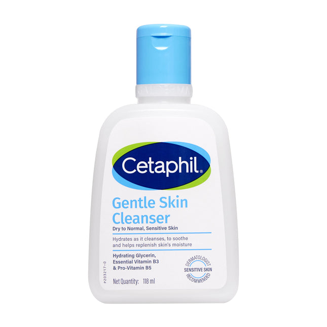Cetaphil Gentle Skin Cleanser 118ml front of pack