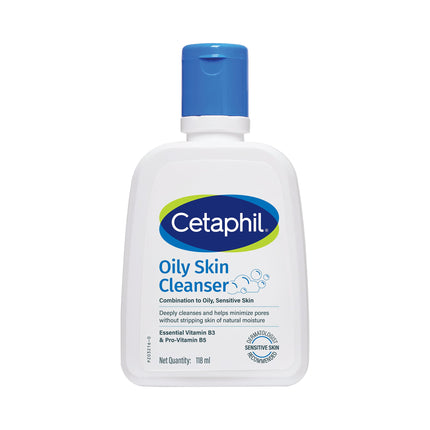 Cetaphil Oily Skin Cleanser 118ml front of pack