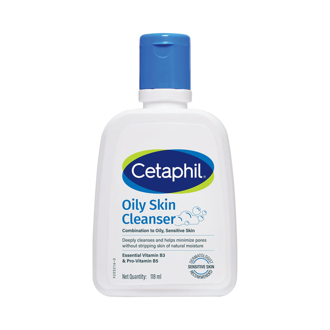 Cetaphil Oily Skin Cleanser 118ml front of pack