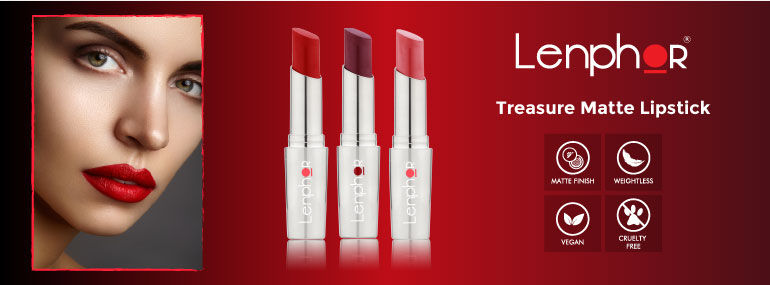 Lenphor Treasure Matte Lipstick