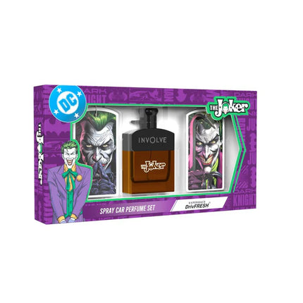 100% usable liquid spray design of the DC Comics Car Perfume Spray - 50ml eliminates wastage, making it a resourceful DC Comics car air freshener.