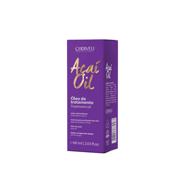 Cadiveu Acai Oil Treatment Oil - Restores Shine Eliminates