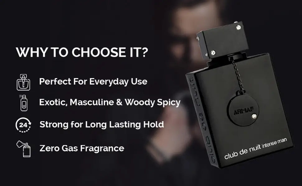 Armaf Club De Nuit Intense Eau De Toilette - Long-Lasting
