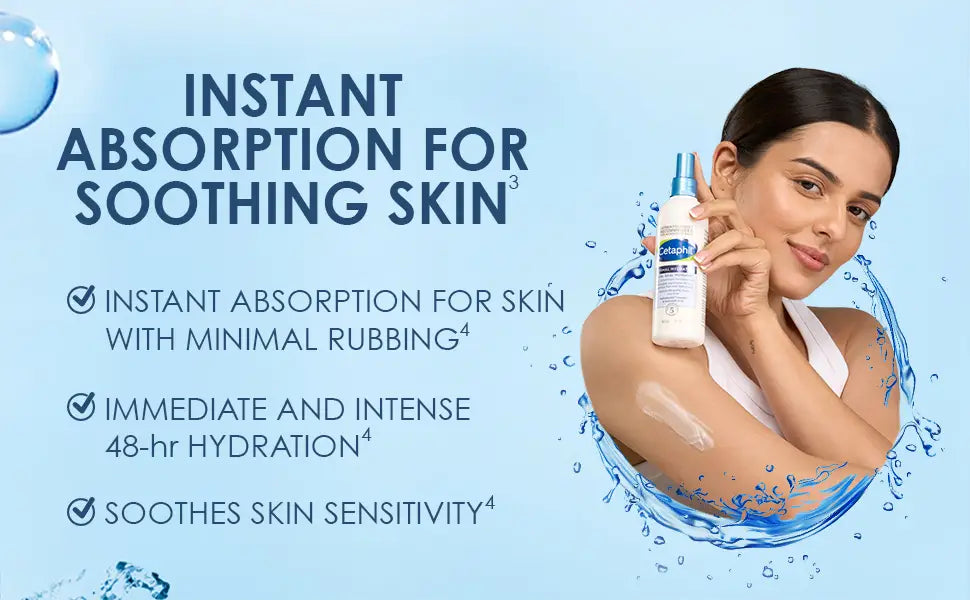 Cetaphil Optimal Hydration Body Spray Moisturizer 207ml