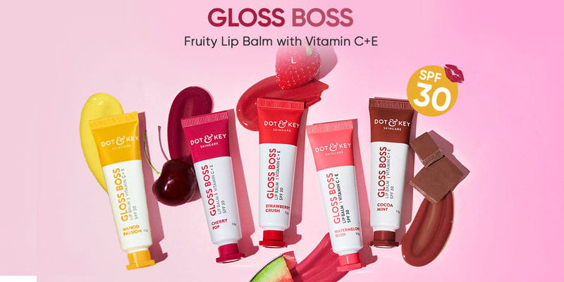 Dot & Key Mango Flavor Lip Balm with SPF 50 & Vitamin C + E