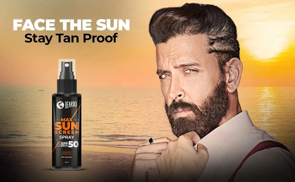 Beardo Max Sunscreen Spray SPF-50