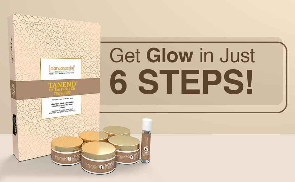 AaryanVeda Tanend De-Tan Facial Kit