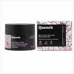 Application of Quench 2% Niacinamide Ultra Light Gel Moisturizer, highlighting its quick absorption and light texture, perfect for a niacinamide gel moisturizer.