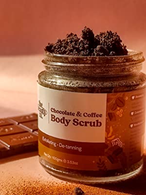 The Beauty Co. Chocolate Coffee Body Scrub - Exfoliates