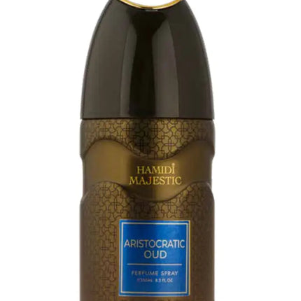 Hamidi HAMIDI_DEO_ARISTOCRATIC_OUD_250ML_MAJESTIC_COLLECTION Body Spray - For Men & Women  (250 ml)