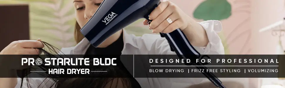 VEGA Professional Pro Starlite BLDC 2600W Hair Dryer