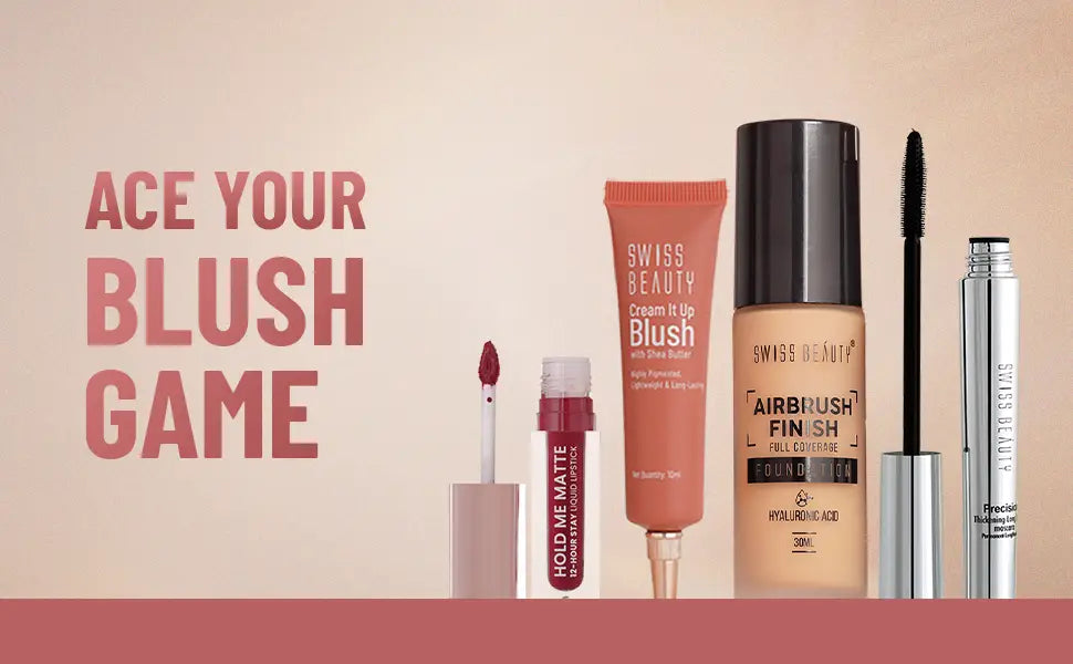 Swiss Beauty Cream It Up Blusher with Long-lasting Formula