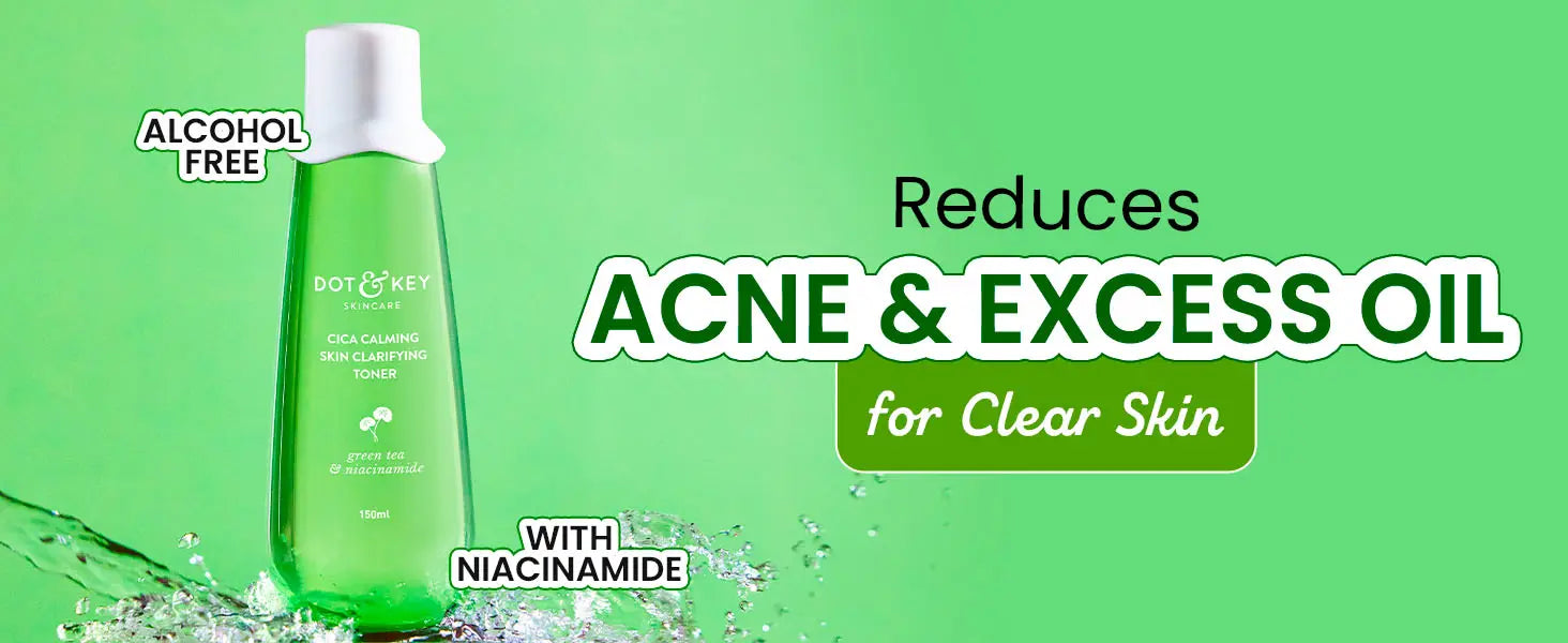 Dot & Key Cica Calming Toner for Sensitive Skin with Green