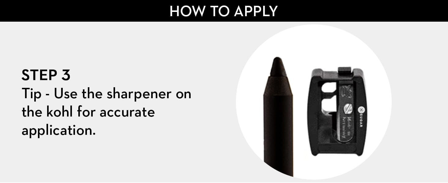 SUGAR Cosmetics Stroke Of Genius Heavy-duty Kohl