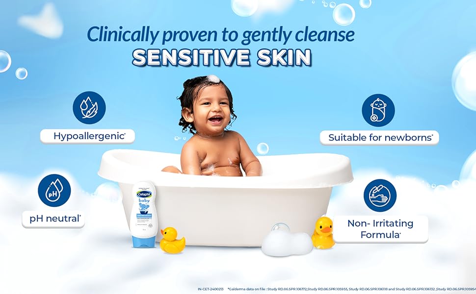 Cetaphil Baby Shampoo & Wash White Chamomile 230 ml
