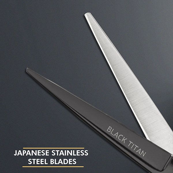 Vega Professional Black Titan 6’ Hairdressing Scissor