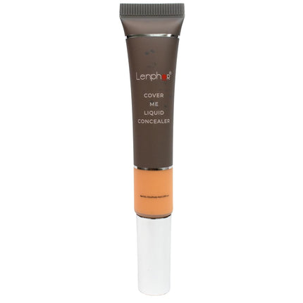 High coverage concealer by Lenphor, showcasing the bottle design of the Cover Me Liquid Concealer in Beige, 10ml.