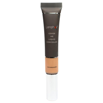 Lenphor Cover Me Liquid Concealer Beige 10ml - High coverage concealer with a natural-looking finish, perfect for hiding imperfections.