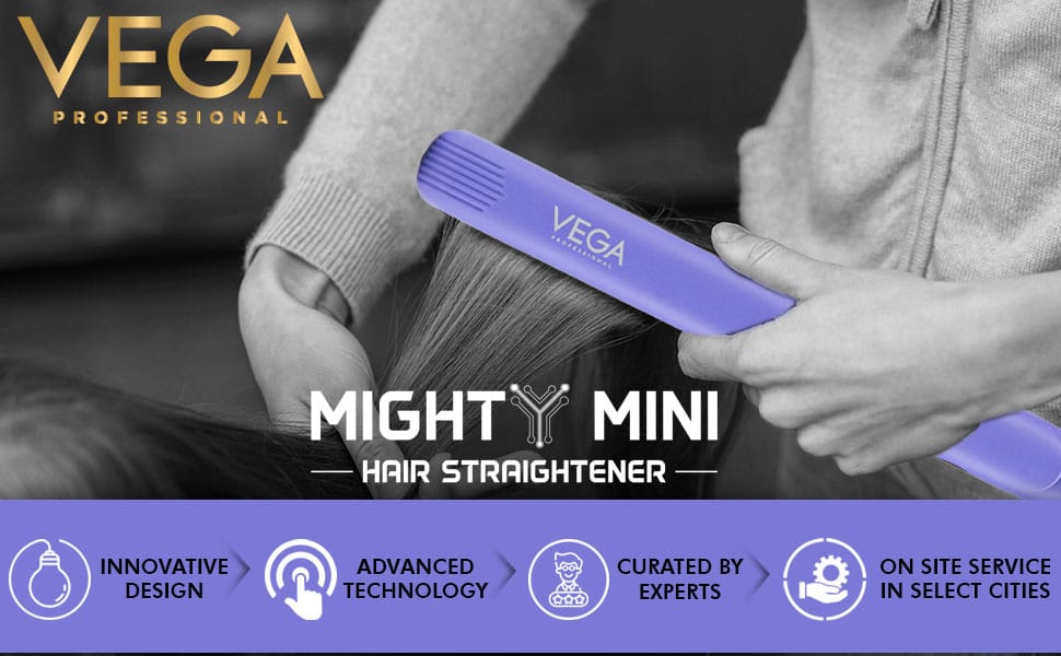 VEGA Professional Hair Straightener (VPVHS-11) in Blue