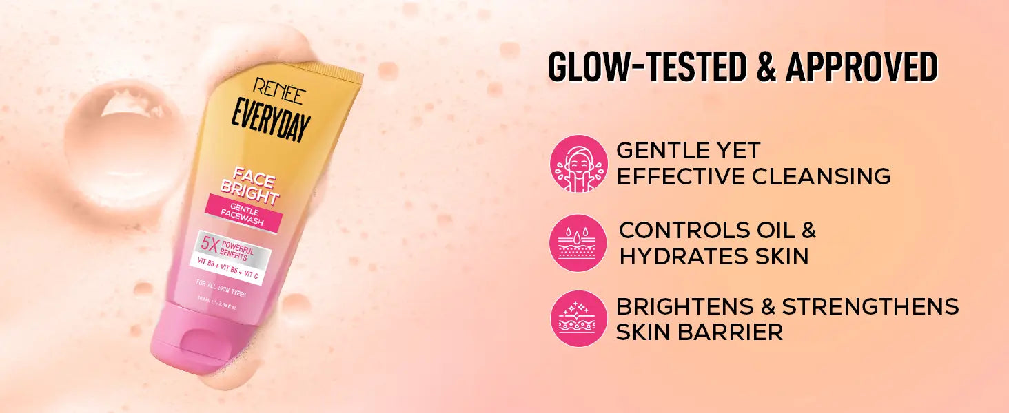 RENEE Everyday Gentle Face Wash for Bright Fresh Skin