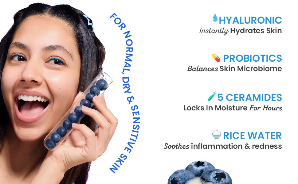 DOT & KEY Hydrating Face Wash With Probiotic & Ceramide