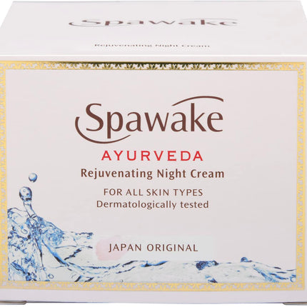 SPAWAKE Ayurveda Rejuvenating Night Cream 50 g - Infused with vitamins and minerals, this ayurvedic night cream revitalizes your skin.