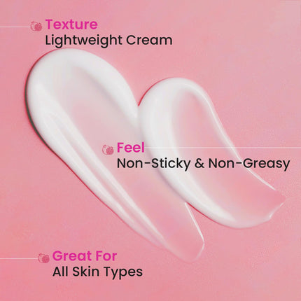 Application of Dot & Key Pomegranate Retinol + Caffeine Eye Cream, a must-have anti-aging eye cream to fade dark circles.