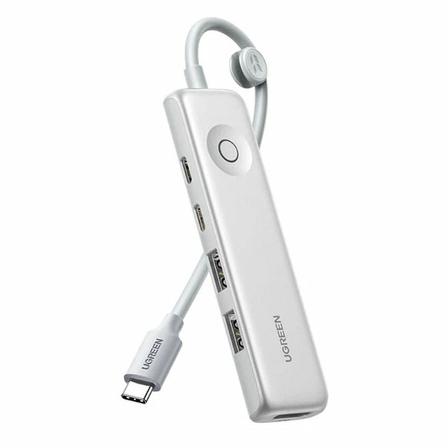 UGREEN U601 5-in-1 USB-C Hub – 4K 60Hz, 100W PD, 10Gbps