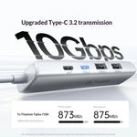 UGREEN U601 5-in-1 USB-C Hub – 4K 60Hz, 100W PD, 10Gbps