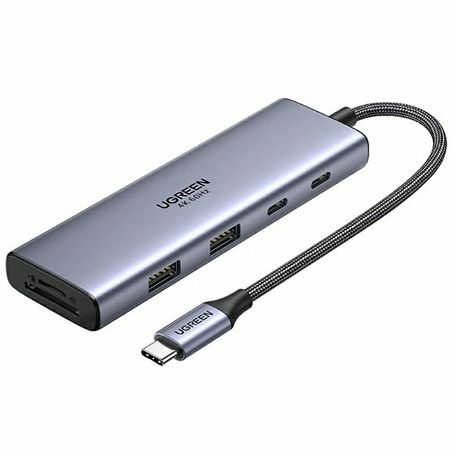 UGREEN 15375 9-in-1 USB-C Hub – 4K 60Hz, 100W PD, Gigabit Ethernet