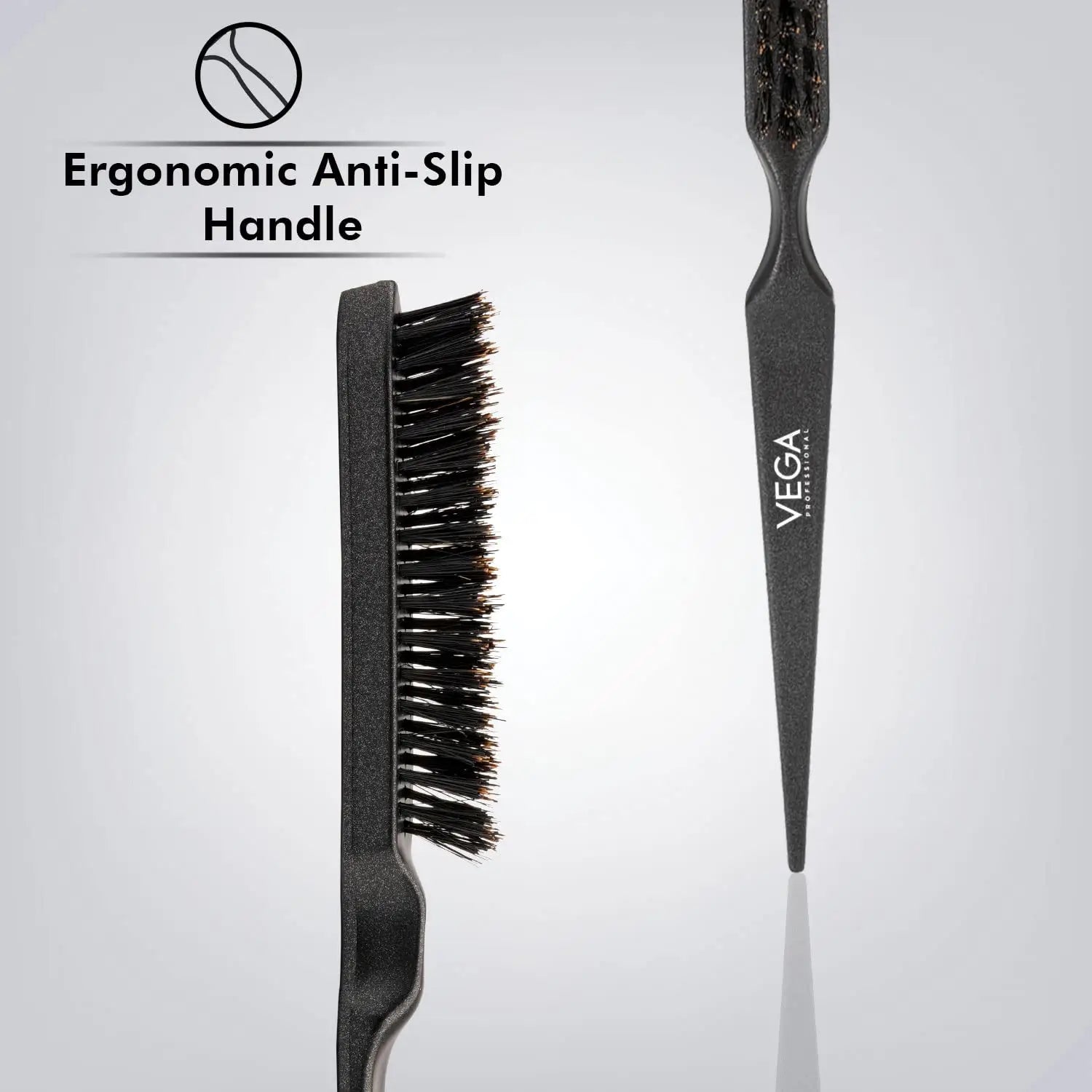 Vega Professional Teasing Hair Brush - Minimizes Hair