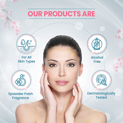 Spawake Vitamin C Night Cream providing 8 hours of moisturisation, ensuring plump and radiant skin by morning.