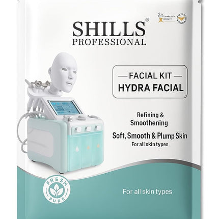Close-up of SHILLS professional facial mask texture demonstrating its hydrating formula.