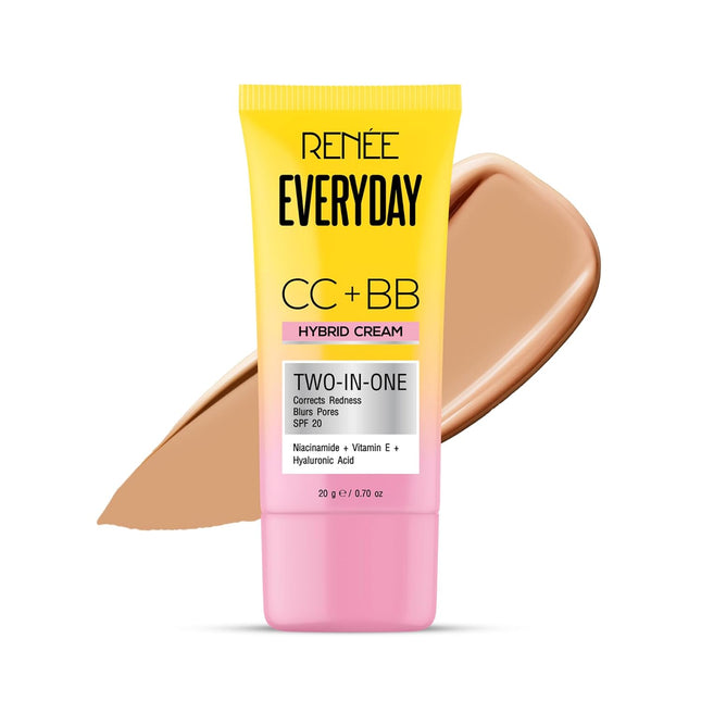 BB Hybrid Cream With SPF 20 from RENEE, a bb cream with spf designed to refine skin tone and provide buildable coverage.