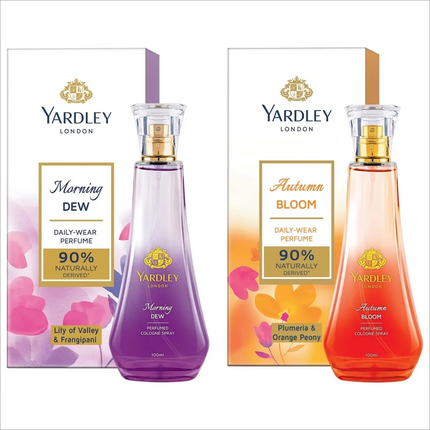 YARDLEY Morning DEW PERFUME 100 ml - Autumn Bloom+ Morning
