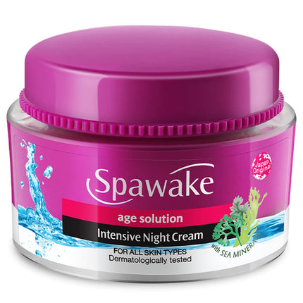 Spawake Anti Aging Face Cream – logo showcasing the quality of Japanese skincare products.
