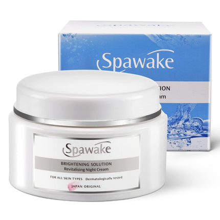 Spawake Vitamin C Night Cream, Brightening Solution Revitalising for radiant skin, featuring highest quality ingredients for effective skincare.