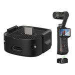 Charging Adapter Base for Insta360 Luna Ultra  /  Luna Pro Metal Dual Type-C 1 / 4 Inch Thread Tripod Mount