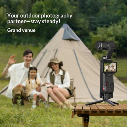 Charging Adapter Base for Insta360 Luna Ultra  /  Luna Pro Metal Dual Type-C 1 / 4 Inch Thread Tripod Mount