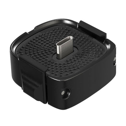 Charging Adapter Base for Insta360 Luna Ultra  /  Luna Pro Metal Dual Type-C 1 / 4 Inch Thread Tripod Mount