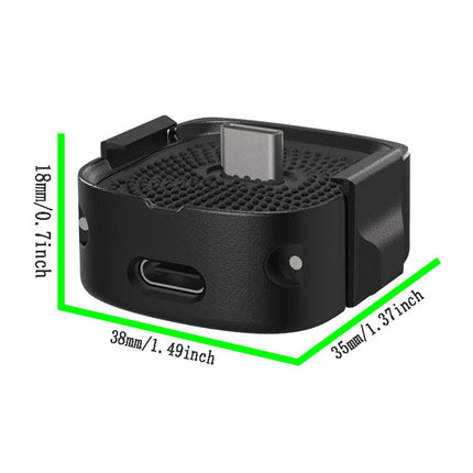 Charging Adapter Base for Insta360 Luna Ultra  /  Luna Pro Metal Dual Type-C 1 / 4 Inch Thread Tripod Mount