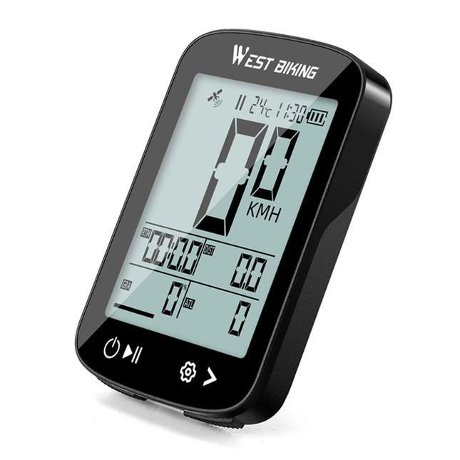 WEST BIKING YP0702113 GPS Bike Computer – Wireless Cycling Speedometer & Odometer